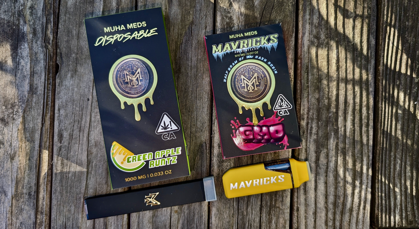 Muha Meds disposable vape pens